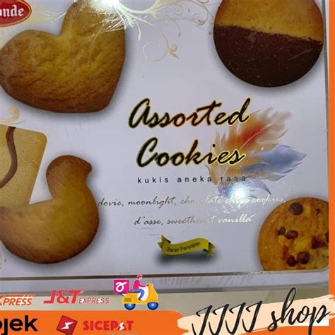 Jual Monde Assorted Cookies Biskuit Kukis Aneka Rasa Kemasan Kaleng