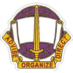 United States Army Th Civil Affairs Brigade Vinyl Sticker At