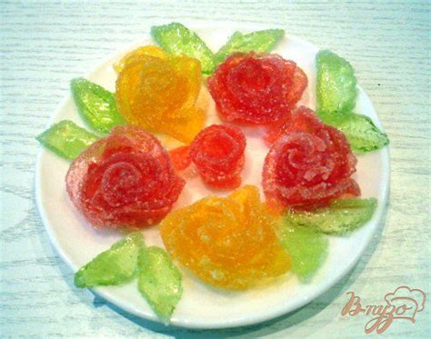 Розочки из мармелада (для украшения тортов) - рецепты с фото на vpuzo.com