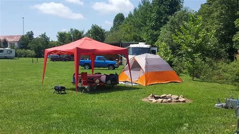 Tent Camping At Corn Creek Campground The Georgia Dragon Motorcycle Ride