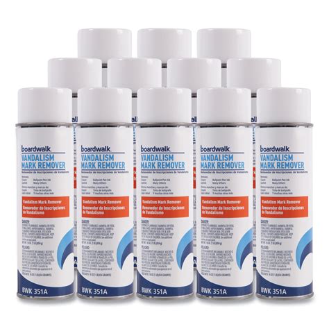 Vandalism Mark Remover 15 Oz Aerosol Spray 12carton Mastersupplyonline