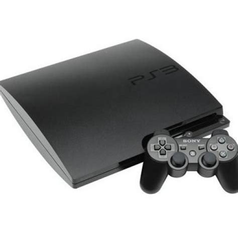 Sony Console Ps Slim Go Noire Pleine De Jeux Tendances Manette