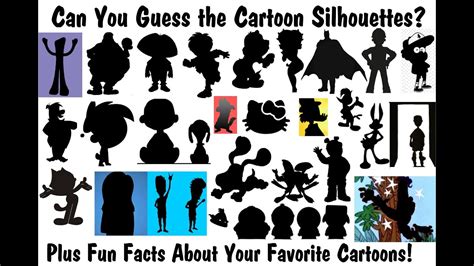 Cartoon Silhouette Quiz Character Design Silhouettes Quiz Bodegawasues