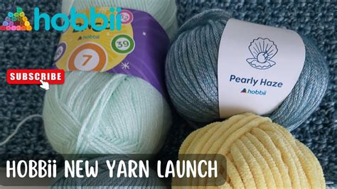 Hobbii New Yarn Launch Nowe Włóczki Od Hobbii Youtube