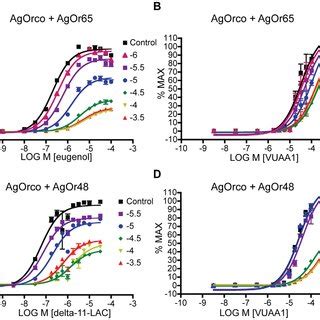 VU0183254 Is An Allosteric Antagonist A Concentration Response Curves