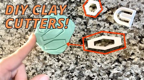 MAKE YOUR OWN CUSTOM POLYMER CLAY CUTTERS YouTube