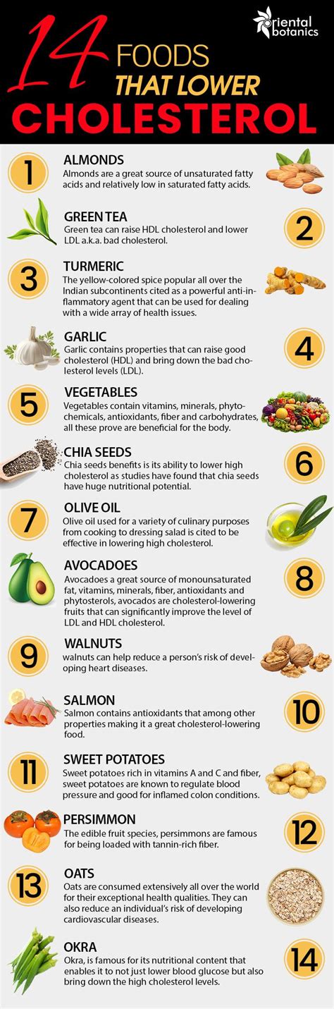 14 Foods That Lower Cholesterol Naturally And Fast Printable Diet Plan