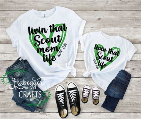 Livin That Scout Life Scout Mom Life Leader Life Shirt Etsy