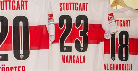 Das Getragene Derby Trikot Von Vfb Profi Orel Mangala