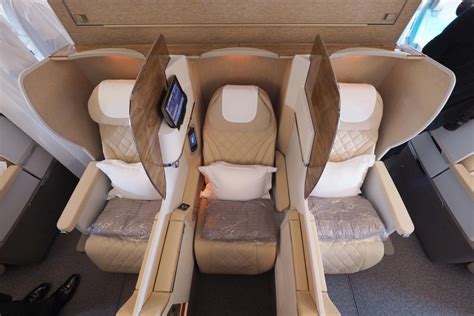 Check Out Emirates First 777 With The New Biz Class Seats The Points Guy