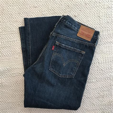 Jeans Levis Vintage Modello 501 T Tapered Depop