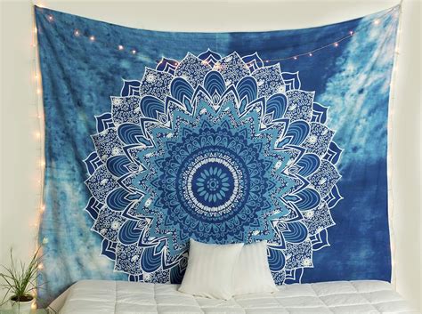 Amazon Popular Handicrafts Tapestry Wall Hanging Hippie Ombre