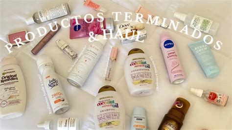 PRODUCTOS TERMINADOS HAUL Productos que no volvería a comprar y