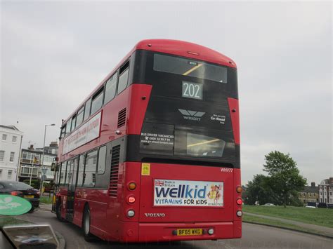 Go Ahead London Metrobus WHV77 BF65WKG On Route 202 On Bla Flickr