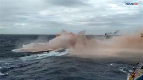 Marinha Afunda Navio Encalhado Na Costa Do Maranh O Youtube