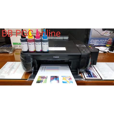 Jual Printer Canon Pixma Mp287 Infus Tabung Kotak Hitam Exclusive Shopee Indonesia