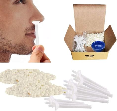 Nose Ear Hair Removal Wax Kit Painless And Easy Mens Nasal Waxing Strip