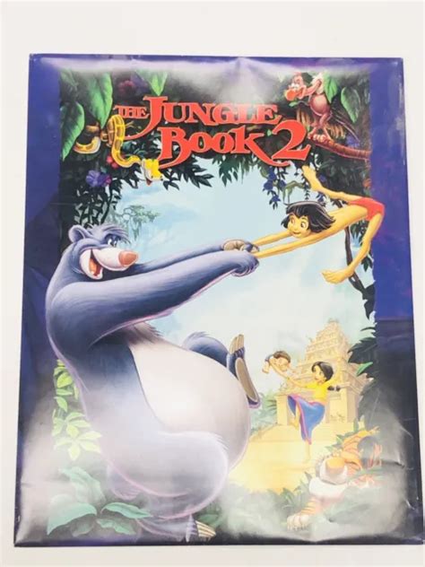 WALT DISNEY S THE Jungle Book 2 Exclusive Commemorative Lithograph 2003