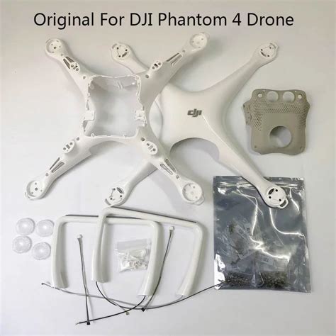 Originele Merk Nieuwe Dji Phantom 4 Body Shell Landingsgestel Bovenste Bodem Licht Cover Schroef