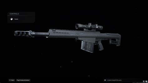 New Sniper Barrett 50 Cal Call Of Duty Modern Warfare Youtube