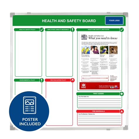 Health And Safety Board 120 X 120 Cm