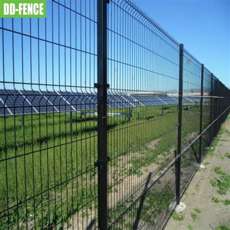 High Quality Galvanized Security D Curved Fence Panel Wire Mesh Curvy