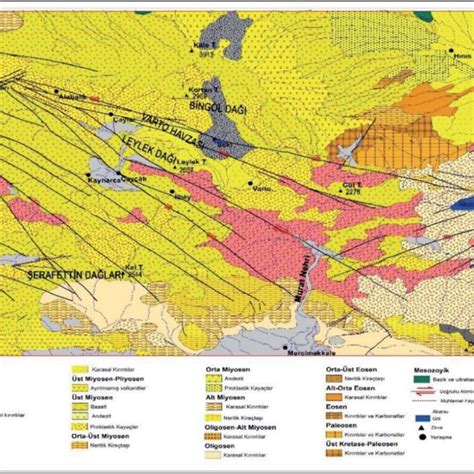 (a) Major branches of North Anatolian Fault Zone, defined rupture ...