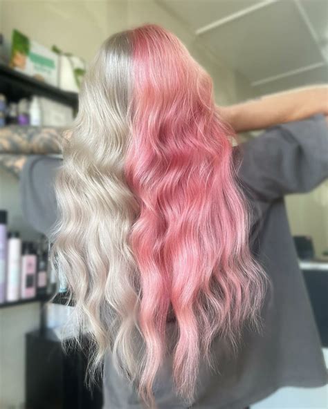 Best Split Dye Hair Color Ideas And Diy Tutorial