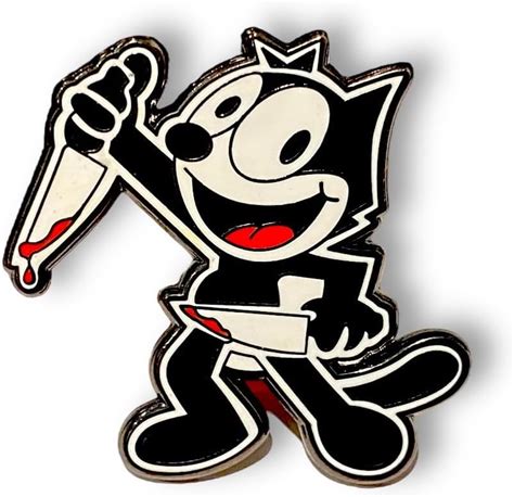 Felix The Cat Pin Felix Pin Felix The Cat Enamel Pin Felix The Cat Merch Felix The