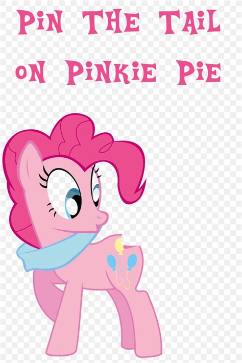 Pinkie Pie Pony Rainbow Dash Pin The Tail On The Donkey Piñata Png