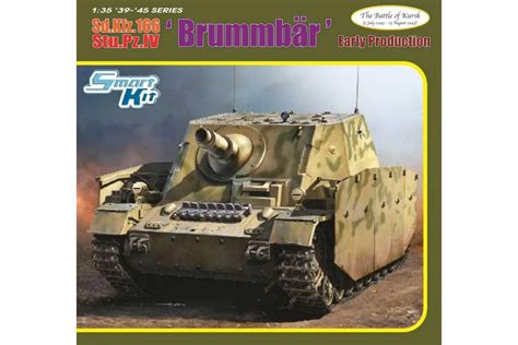 Dragon Models Sd Kfz 166 Stu Pz Iv Brummbar Early 1 35