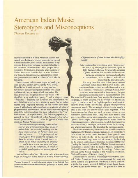 PDF American Indian Music Stereotypes And Misconceptions 2020 01