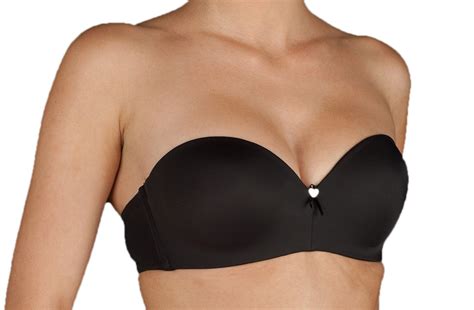 Σουτιέν στράπλες Selene Cintia Μαύρο Αόρατο Cup B lingerie shop gr