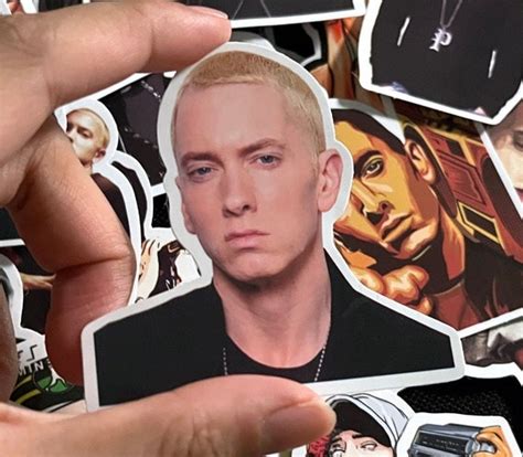 Eminem Sticker Pack American Rapper Eminem Non Repeated Etsy