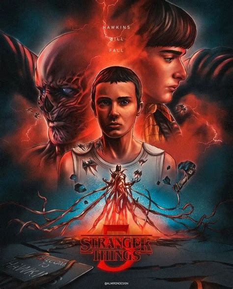 Stranger Things Season 5 Poster Will And Mike Holding Hands