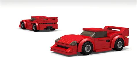 Lego Ferrari F40 Instructions Youtube