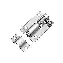 Lpraer Inch Door Lock Bolt Pack Slide Latch Lock With Screws