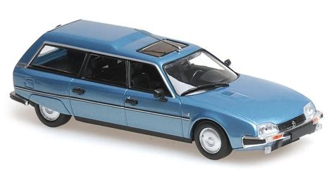 Minichamps Citroen Cx Break Blue Metallic