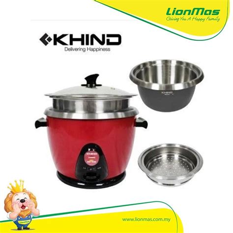 KHIND ANSHIN 2 8L RICE COOKER RC 128M