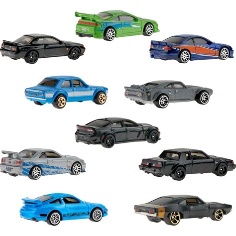 Mattel Hot Wheels Tematický angličák Rýchlo a zbesilo 10 ks 4KIDS sk