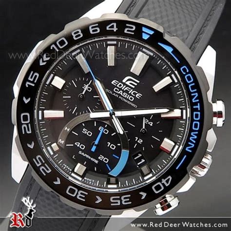 Casio Edifice Solar Sapphire Chronograph Watch EFS S550PB 1AV