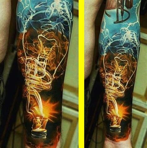 9 Topmost Lightning Tattoos for 2019 | Styles At LIfe