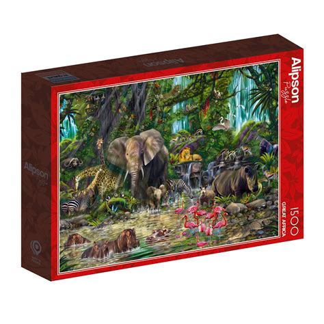 Alipson Great Africa Jigsaw Puzzle 1500 Pieces Pdk