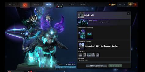 Beli Item Gift Blightfall Abaddon Aghanim S Collector Cache Dota