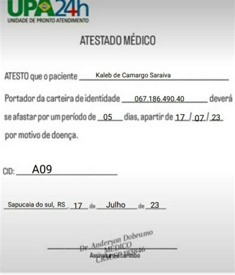 Atestado Medico 2 Pdf Artofit