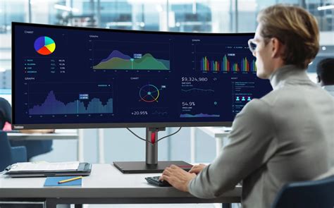 Представлен 49-дюймовый монитор Lenovo ThinkVision P49w - MegaObzor