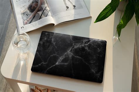 Laptop Skin - Black Marble?New Zealand Made?Grafix Wall Art