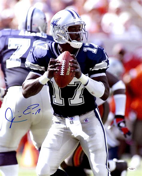 Quincy Carter NFL Dallas Cowboys Autographed 16x20 Photo JSA Certified ...