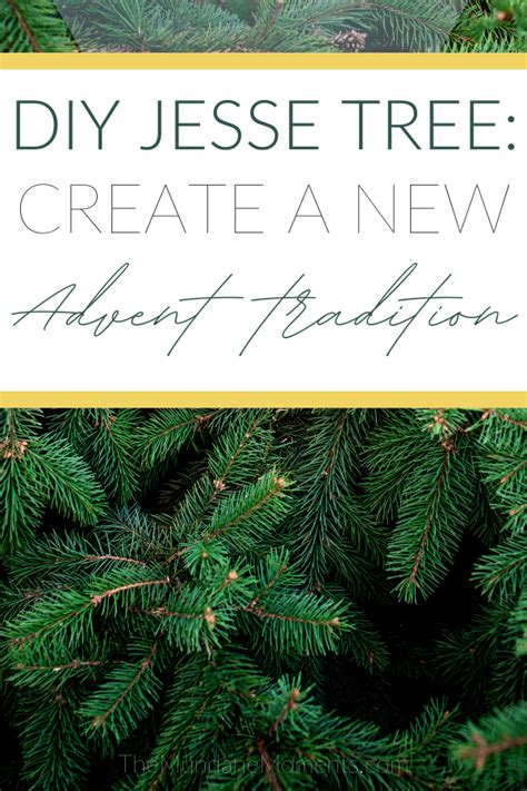 DIY Jesse Tree: Creating a Family Advent Tradition - Rapt Motherhood