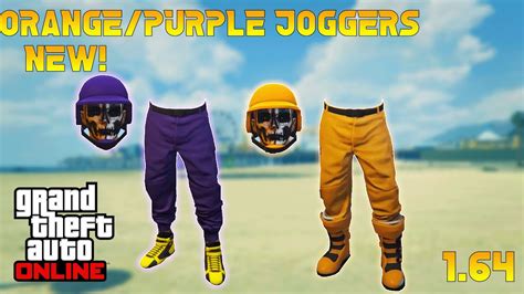 New Gta How To Get Orange Purple Joggers Bulletproof Helmets